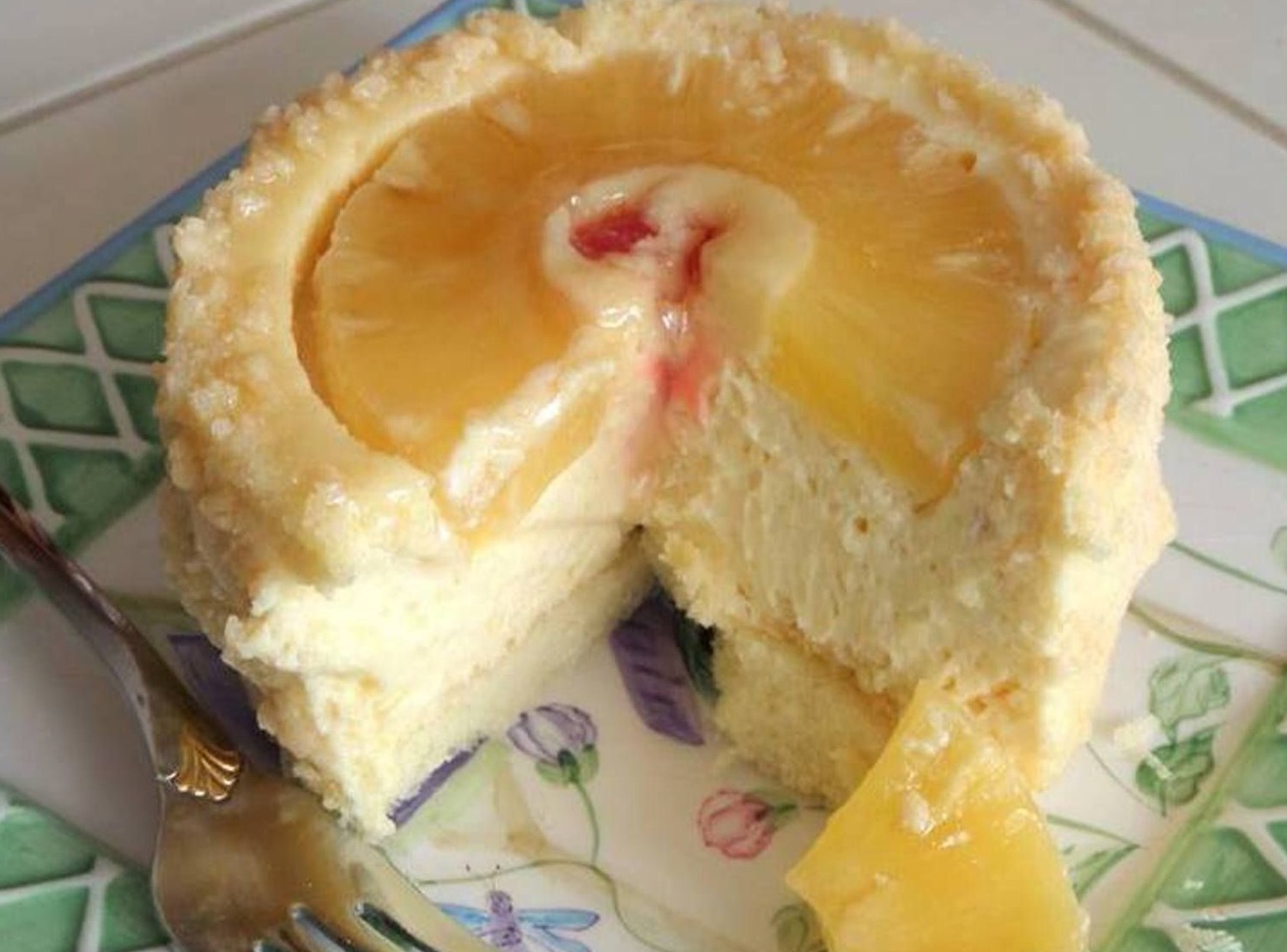 Pineapple Cake With Cheese Filling Recipes 9511