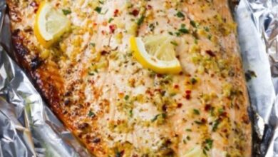 Baked Salmon In Foil - Recipes