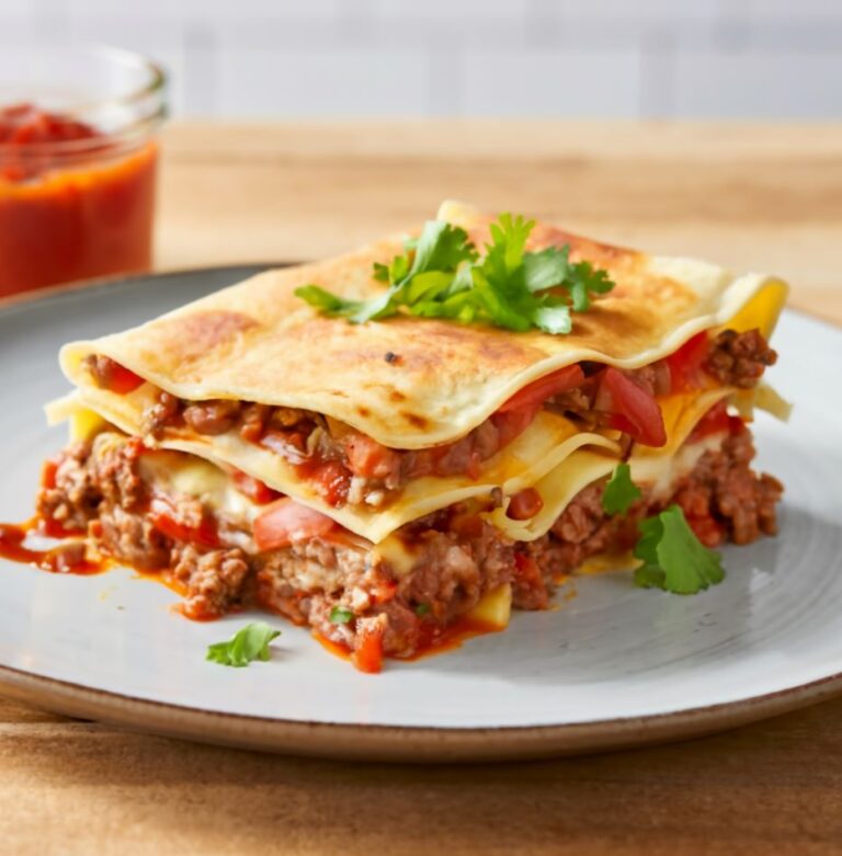 Mexican Taco Lasagna - Recipes