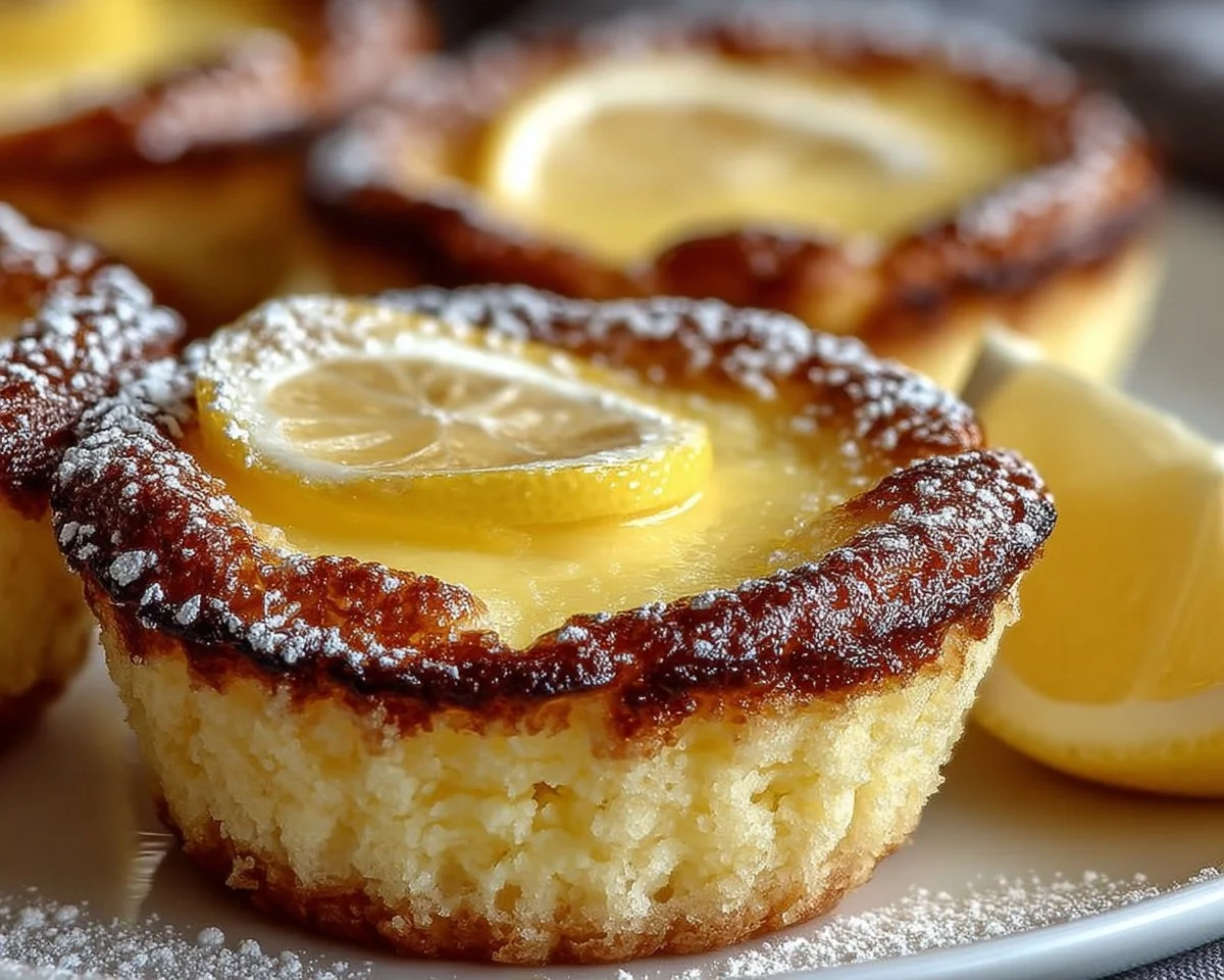 Baby Lemon Impossible Pies