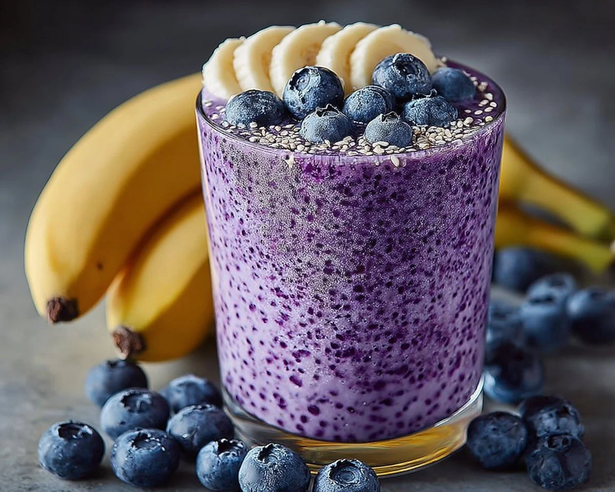Banana-Blueberry Smoothie