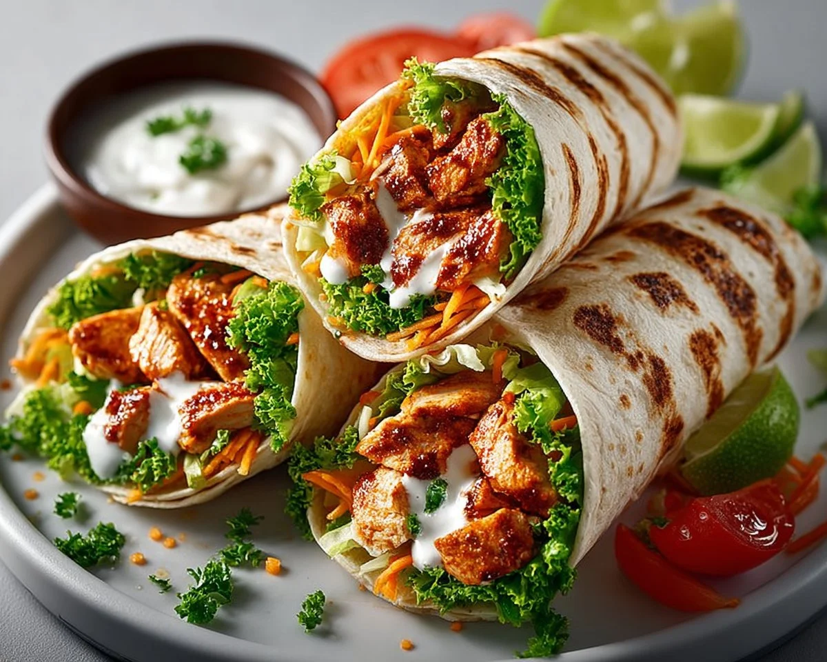 Buffalo Chicken Wraps