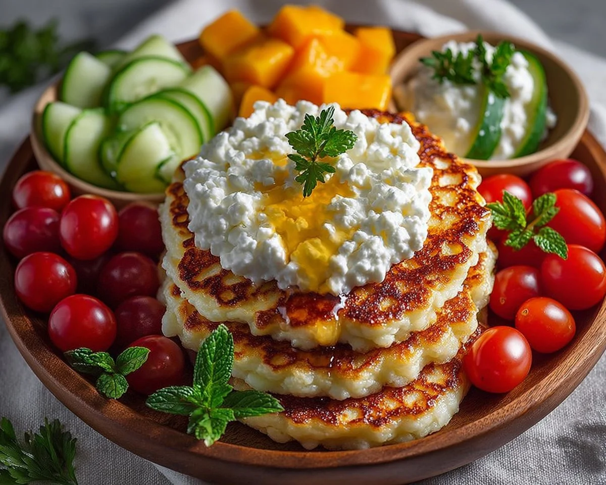 Cottage Cheese Pancakes