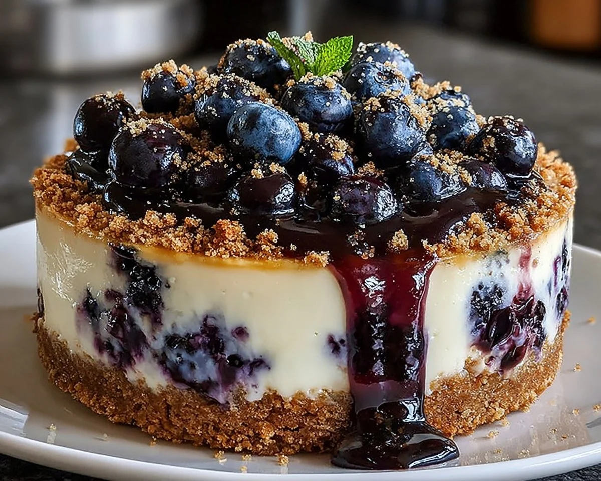 Fresh Blueberry Cheesecake