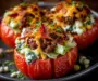 Healthy Taco Stuffed Tomatoes