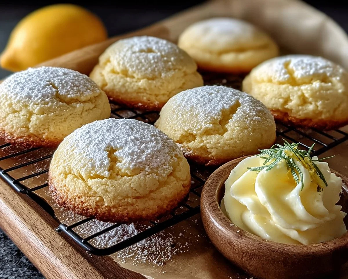 Lemon Poundcake Cookies