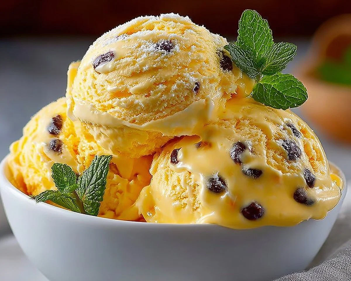 Passion Fruit Ice Cream