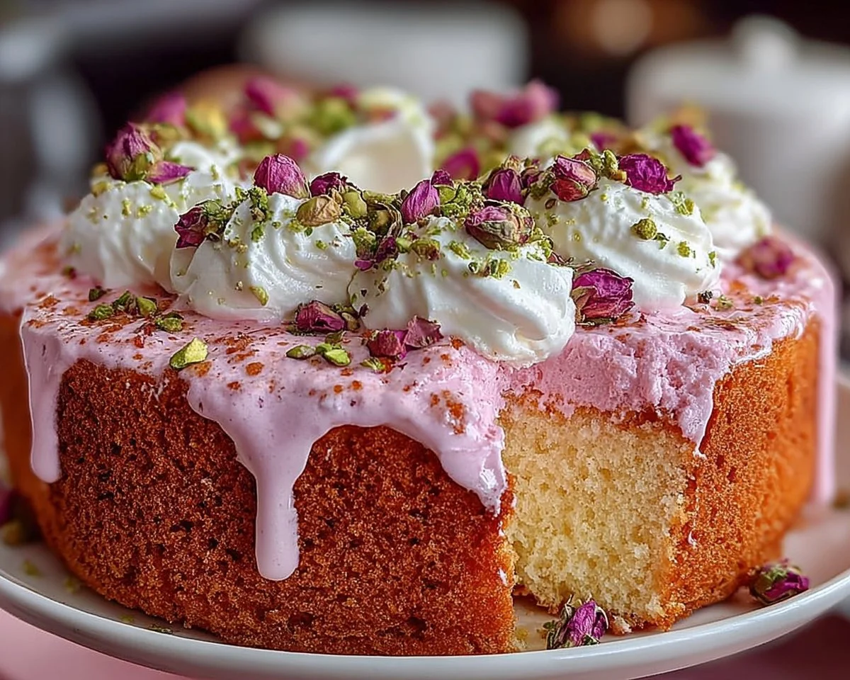 Rose Milk Cake