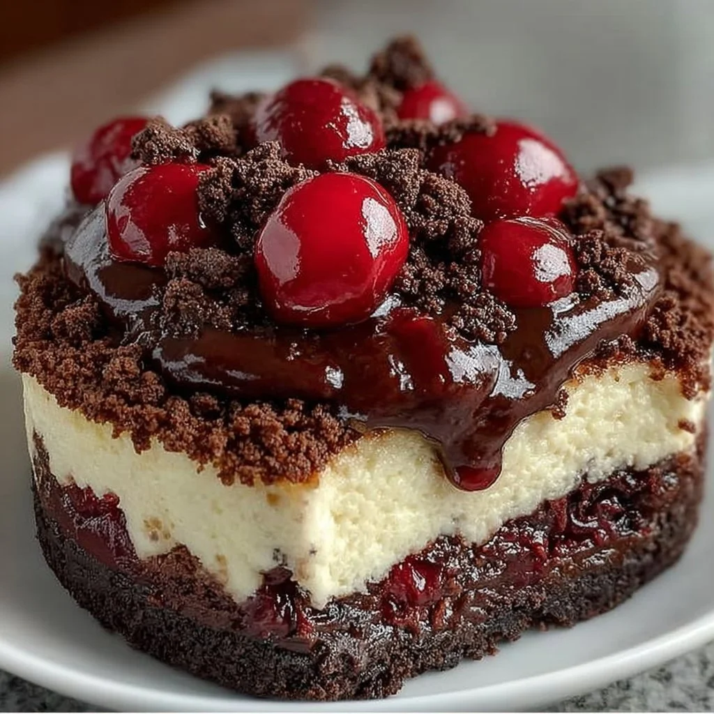 Black Forest Cheesecake Symphony