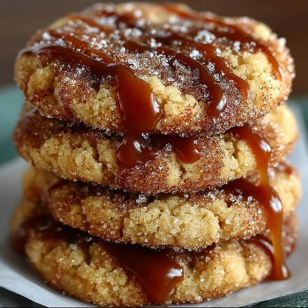 Brown Sugar Cinnamon Caramel Cookies