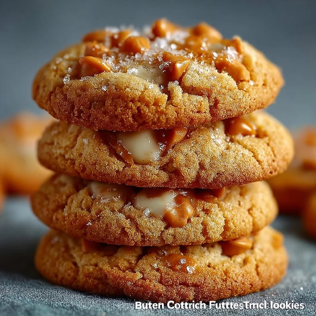 Butterscotch Cream Fudge Cookies