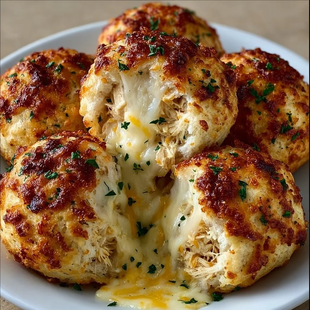 Cheesy Ranch Chicken Bombs