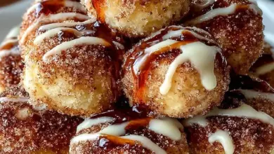 Delicious Cinnamon Sugar Biscuit Bites served on a plate
