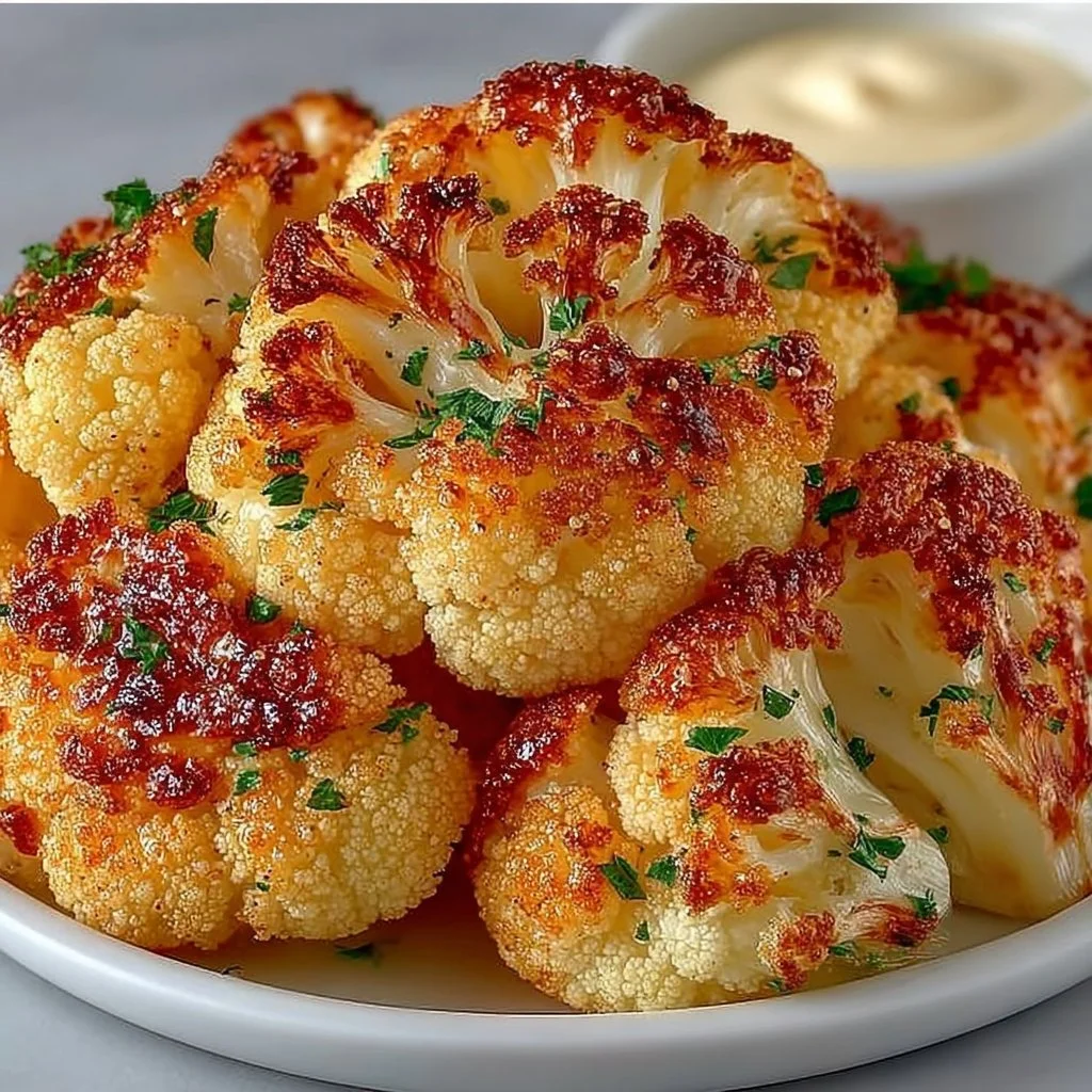 Crispy Roasted Cauliflower