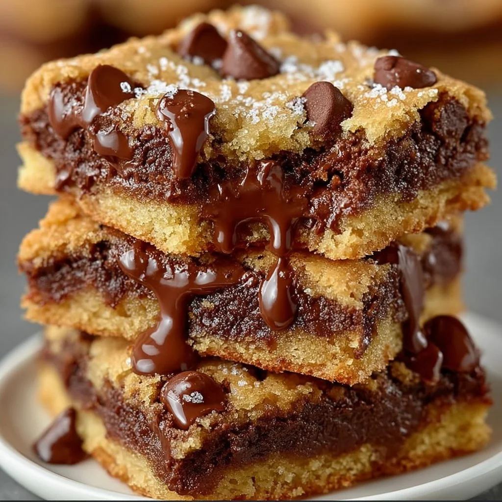 Gooey Chocolate Chip Cookie Bars