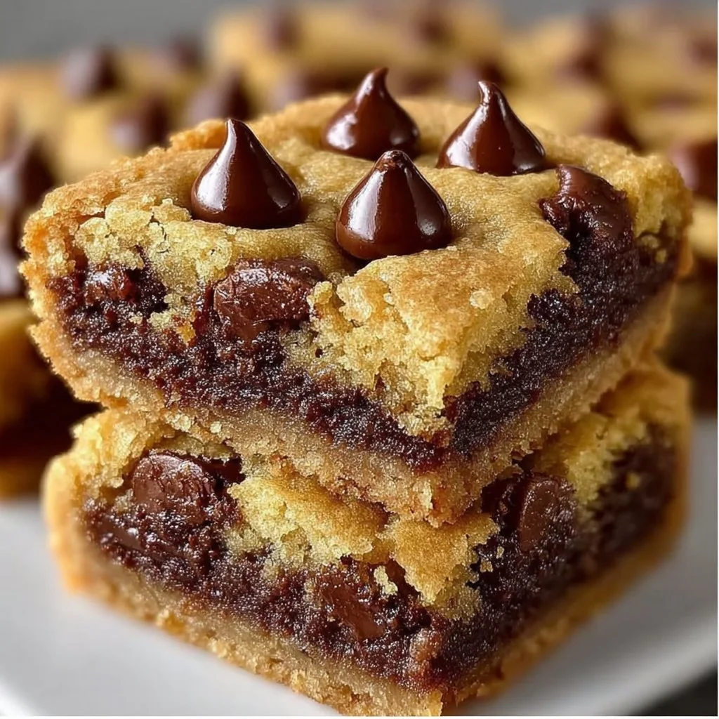 Lazy Chocolate Chip Cookie Bars