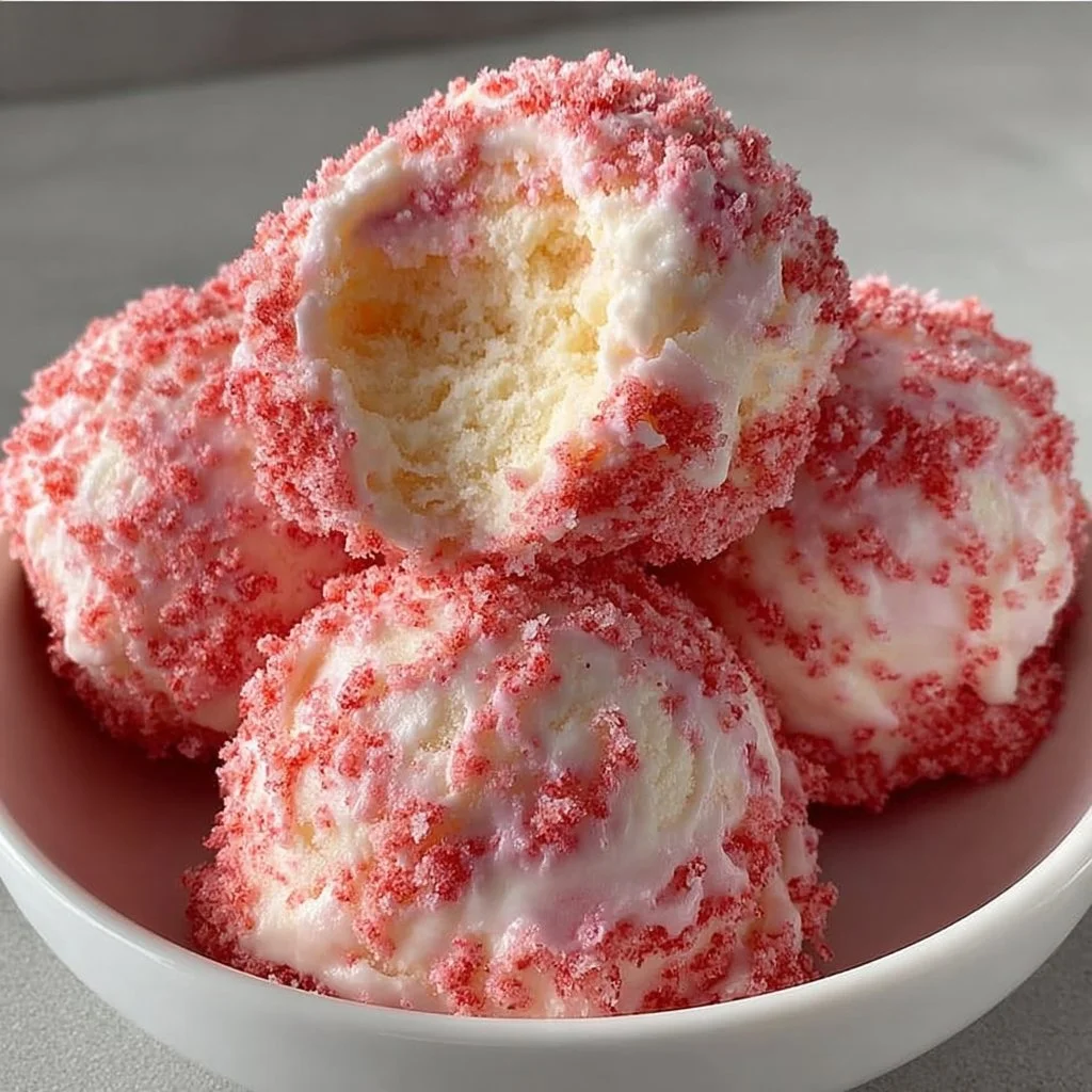 Strawberry Crunch Ice Cream