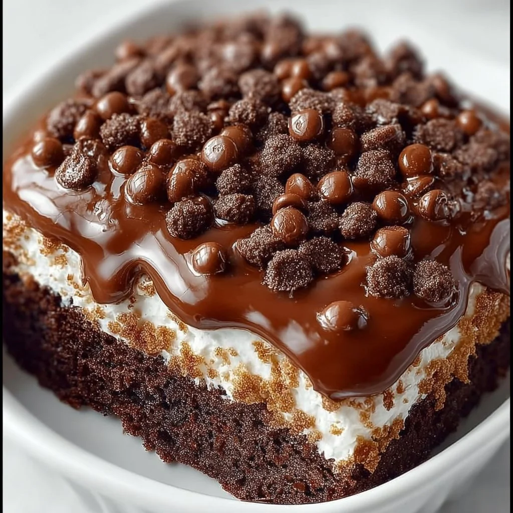 Viral Lazy Cat Choco Crunch Cake
