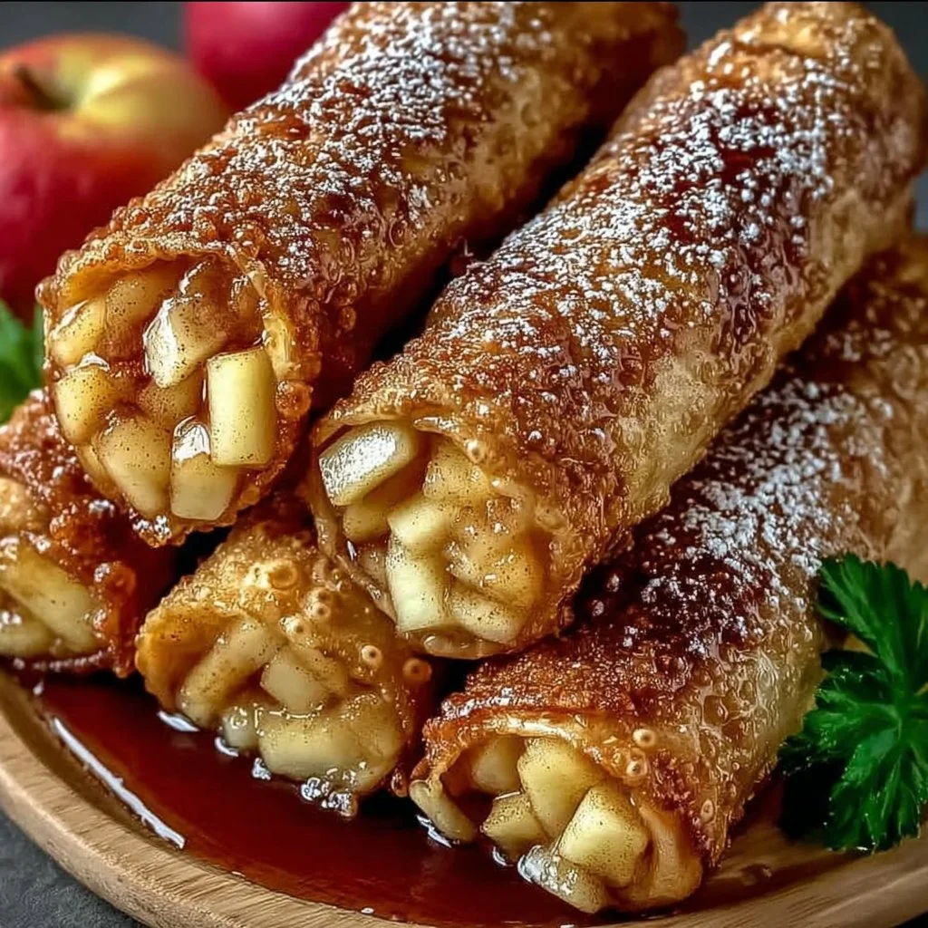 Apple Pie Egg Rolls