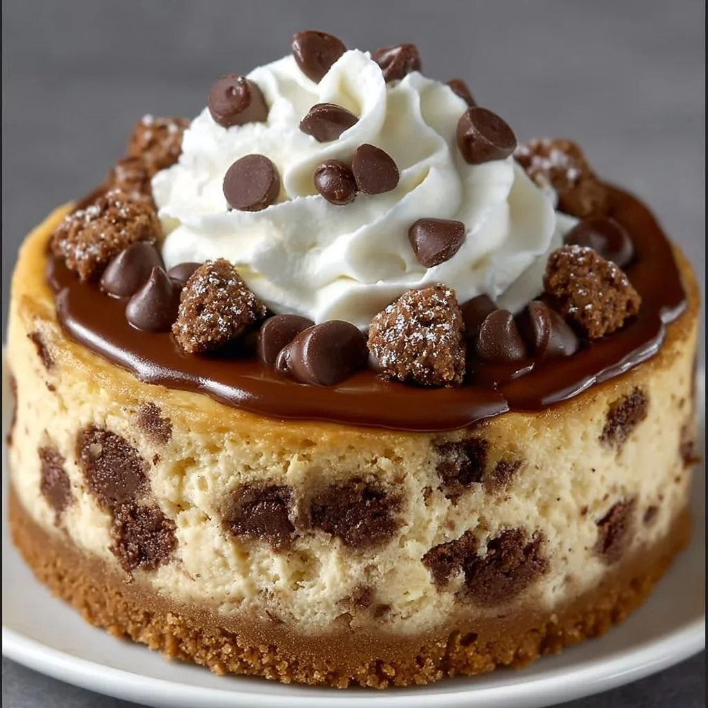 Chocolate Chip Cookie Cheesecake