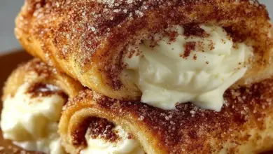 Cinnamon sugar cream cheese fluffy rolls fresh out of the oven