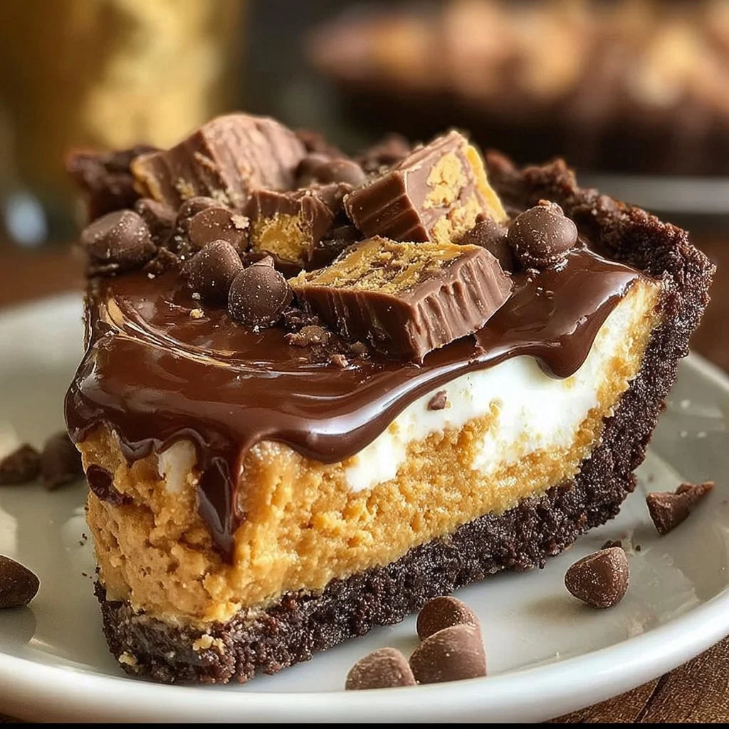 A Giant Reese’s Peanut Butter Cup showcasing its rich chocolate and creamy peanut butter filling.