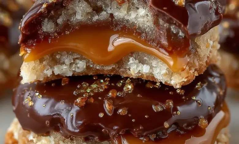 Delicious Milky Way No-Bake Cookies ready to enjoy