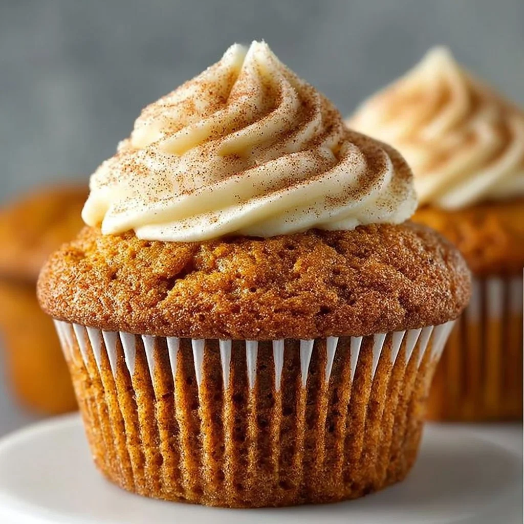 Moist Pumpkin Cupcakes