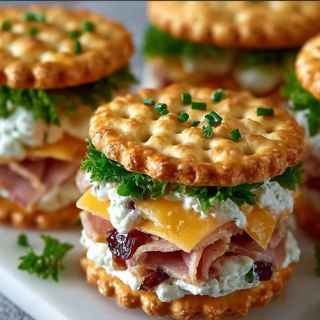 Party Cracker Ritz Sandwich Recipe
