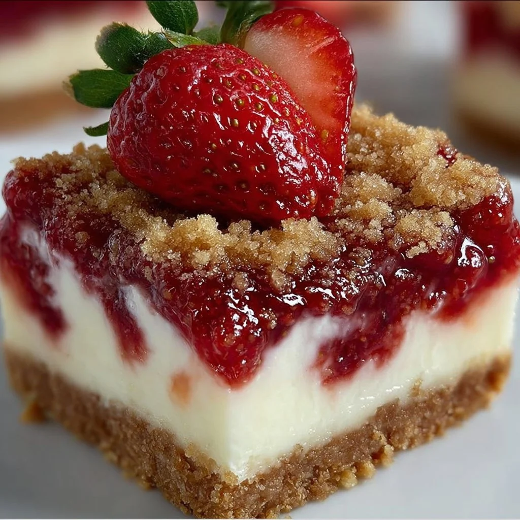 Strawberry Crunch Bars