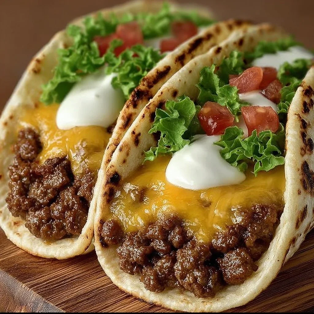 Tortilla Burgers (Smash Burger Tacos)