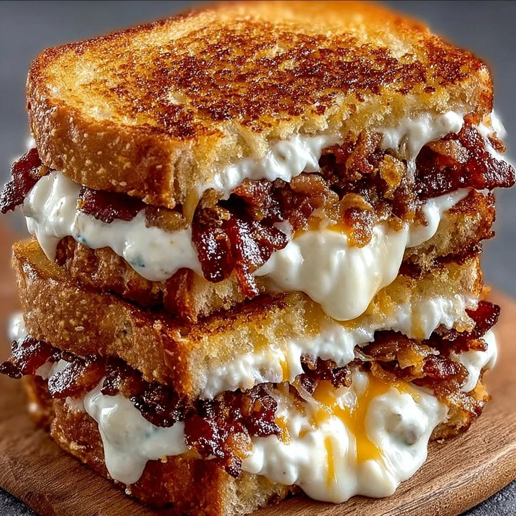 Triple Cheese Bacon Ranch Melt